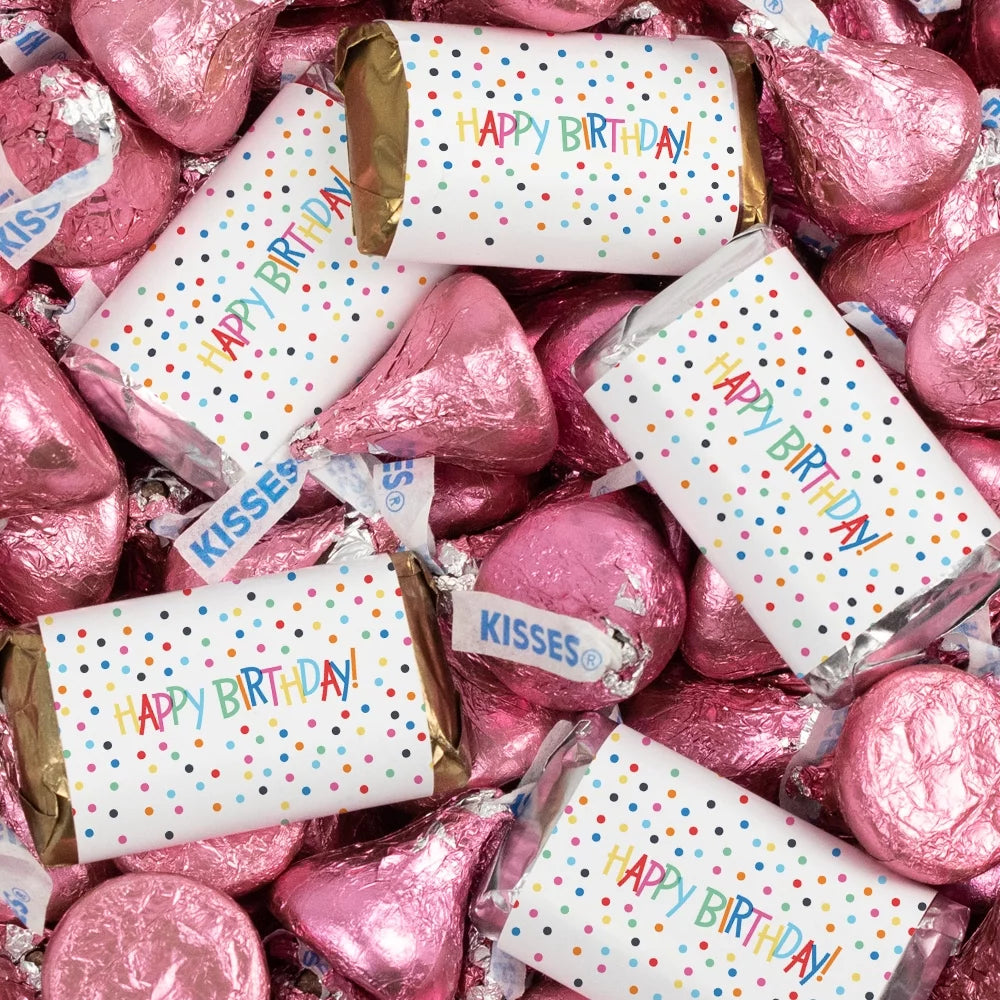 131 Pcs Birthday Candy Party Favors 1.65 lbs Y697166