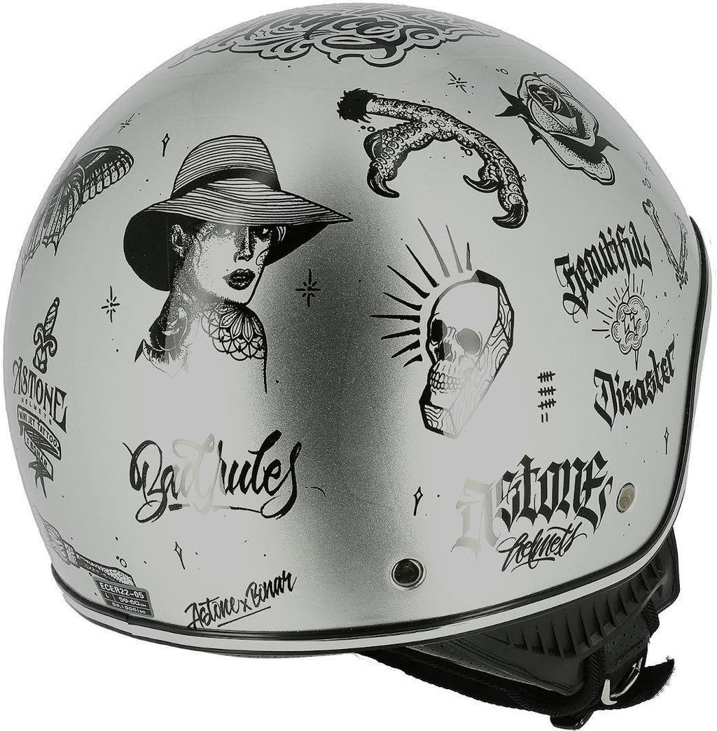 Silver Mini Jet Helmet N943157