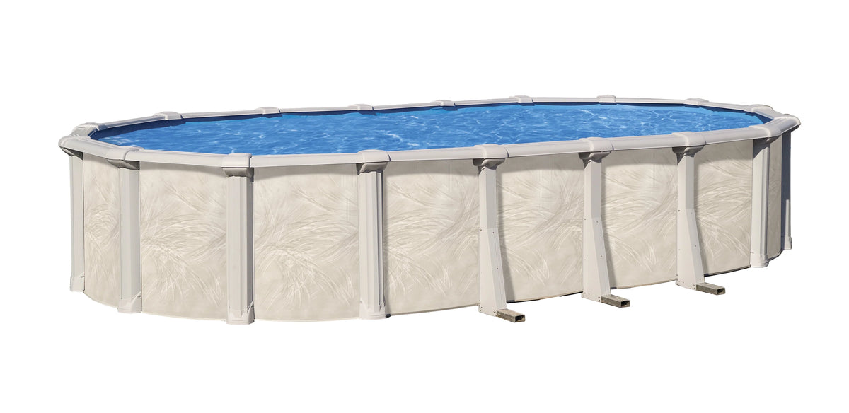 15' x 30' Oval x 52 Swimming Pool Kit with 25 Gauge Liner R792