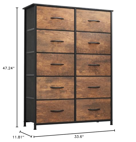 Fabric Dresser with 8 Drawers Z803