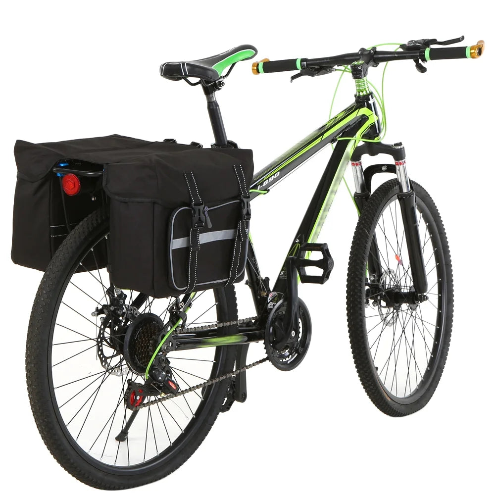 Bike Back Pannier Rear Seat Bag Cycling Rack Grocery Pannier Road Bike Storage Bag X80930