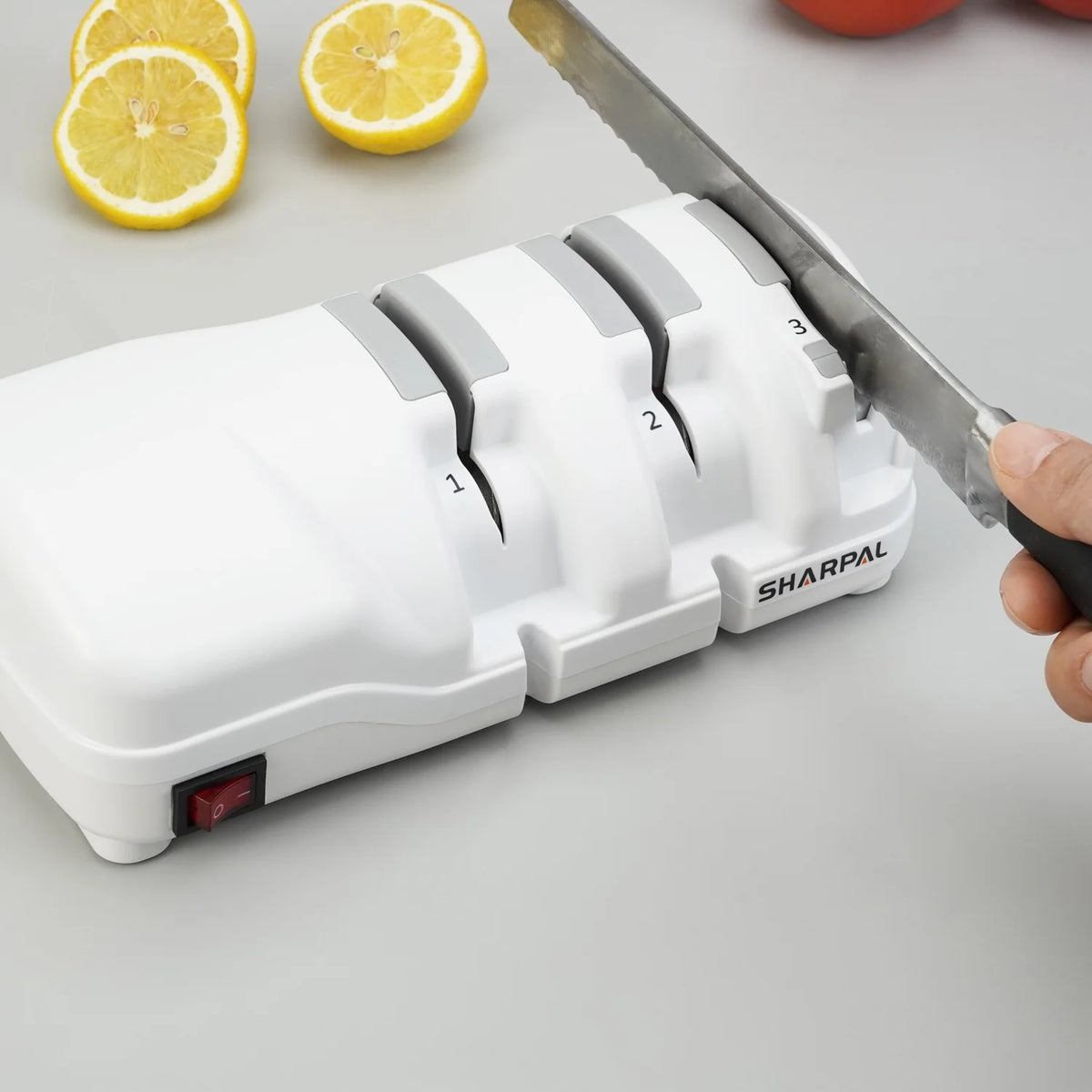 Electric Knife Sharpener with Diamond Wheels X1719