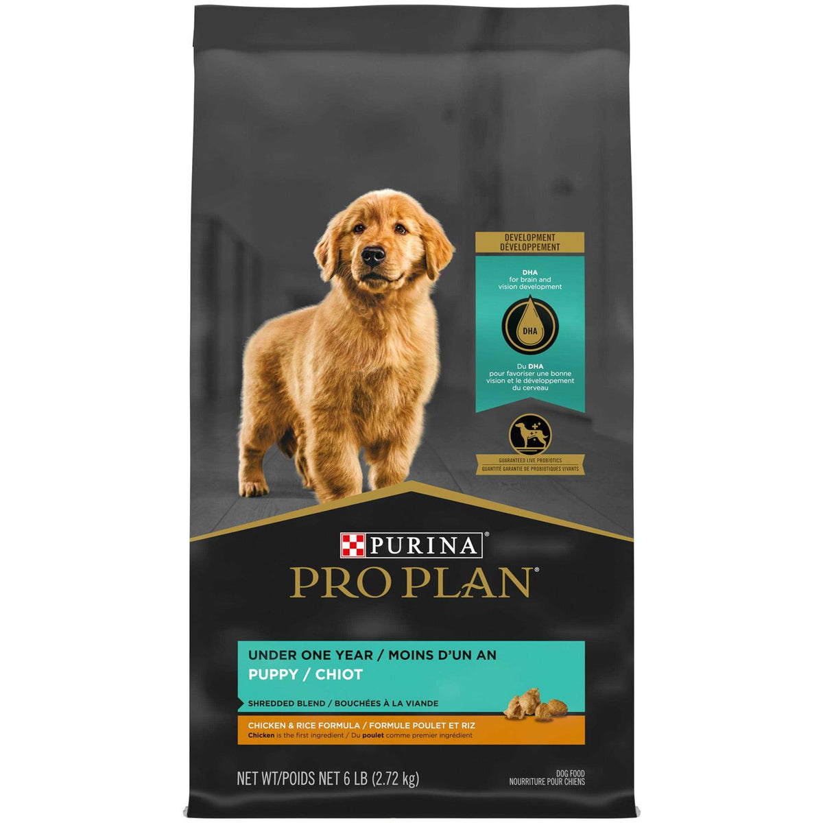 Shredded Chicken & Rice Puppy Dry Dog Food D389