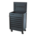 Slate Gray 6-Drawer Service Cart U624487