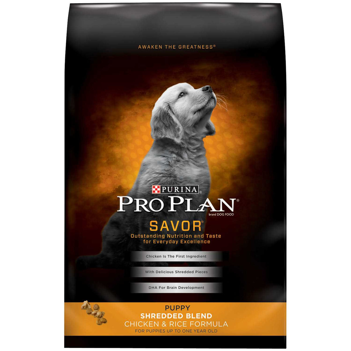 Shredded Chicken & Rice Puppy Dry Dog Food D389