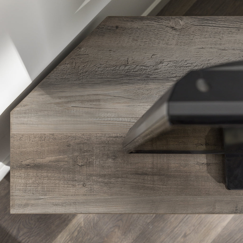 White Oak Corner TV Stand T32963
