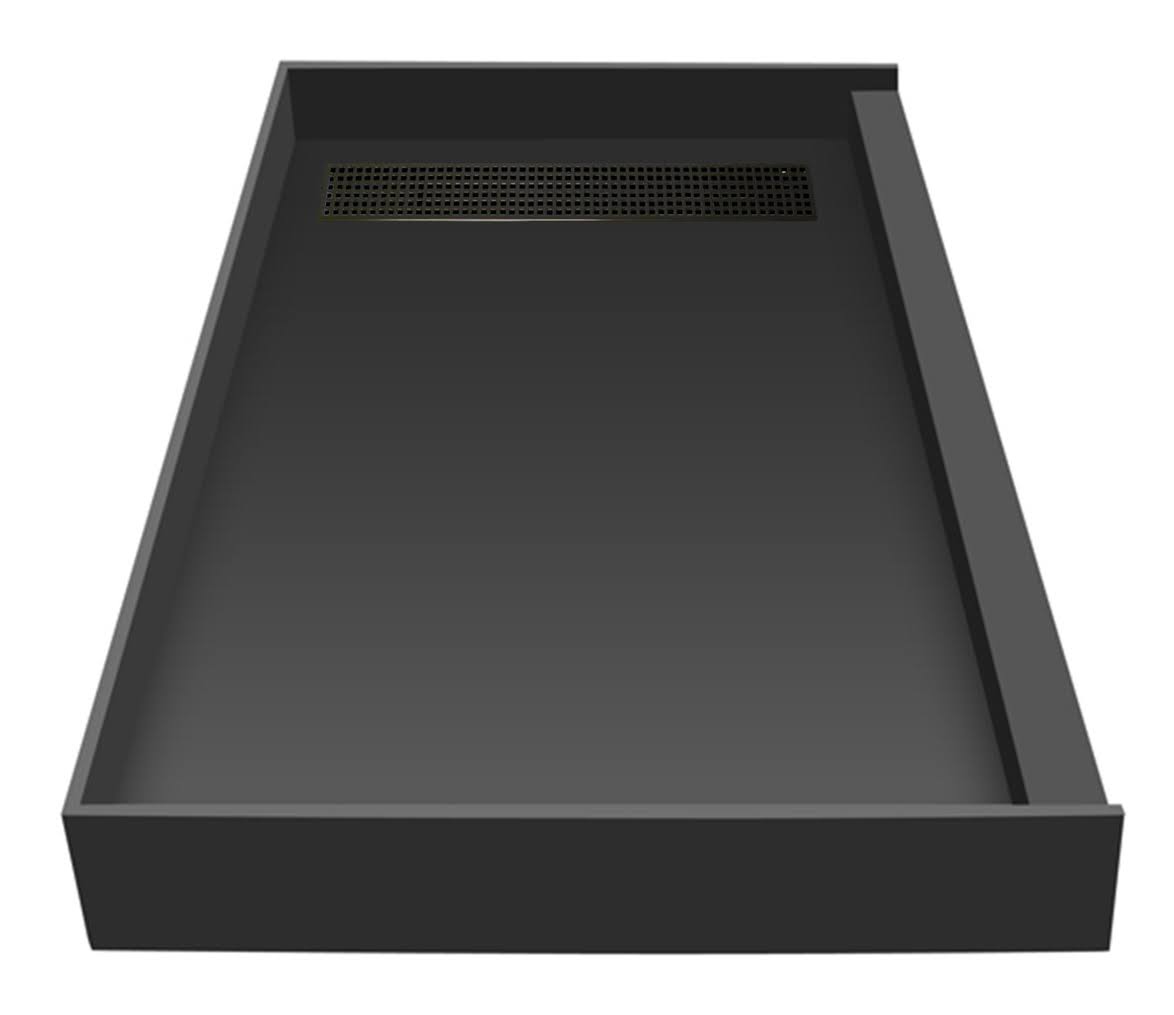 Bronze Single Threshold Shower Base Z382