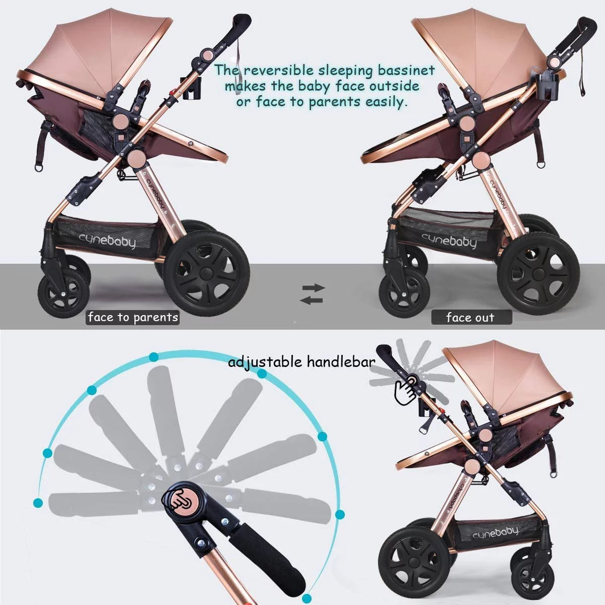 Newborn Infant Toddler Stroller B741092