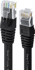 Cat 6 Ethernet Cable 20 ft (10-Pack) Black O30956