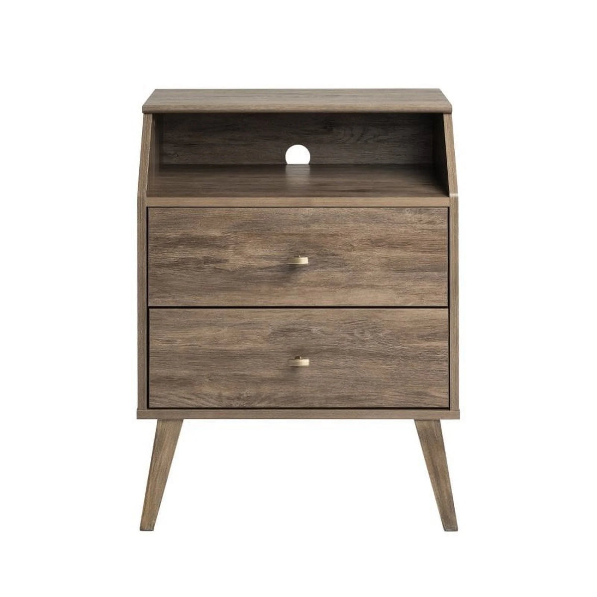 4-Piece Set with 2 Nightstands 7-Drawer Dresser and Computer Desk B6042