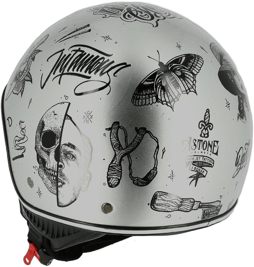Silver Mini Jet Helmet N943157