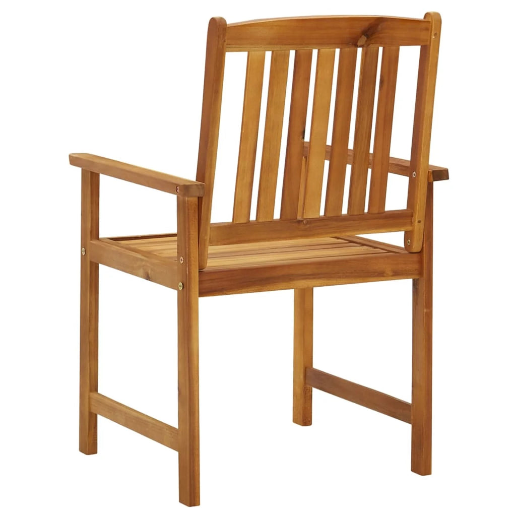 8 Piece Acacia Wood Outdoor Dining Chair E626