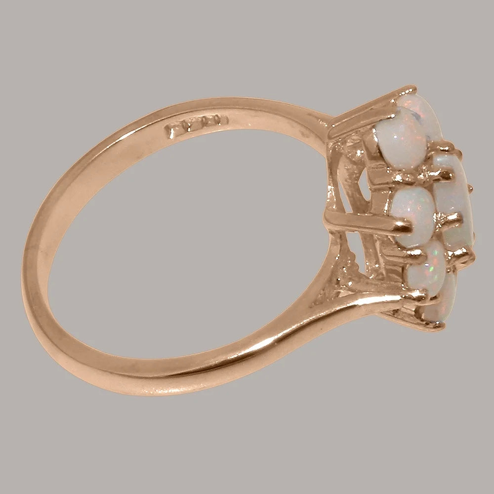 9k Rose Gold Opal Womens Statement Ring N41070