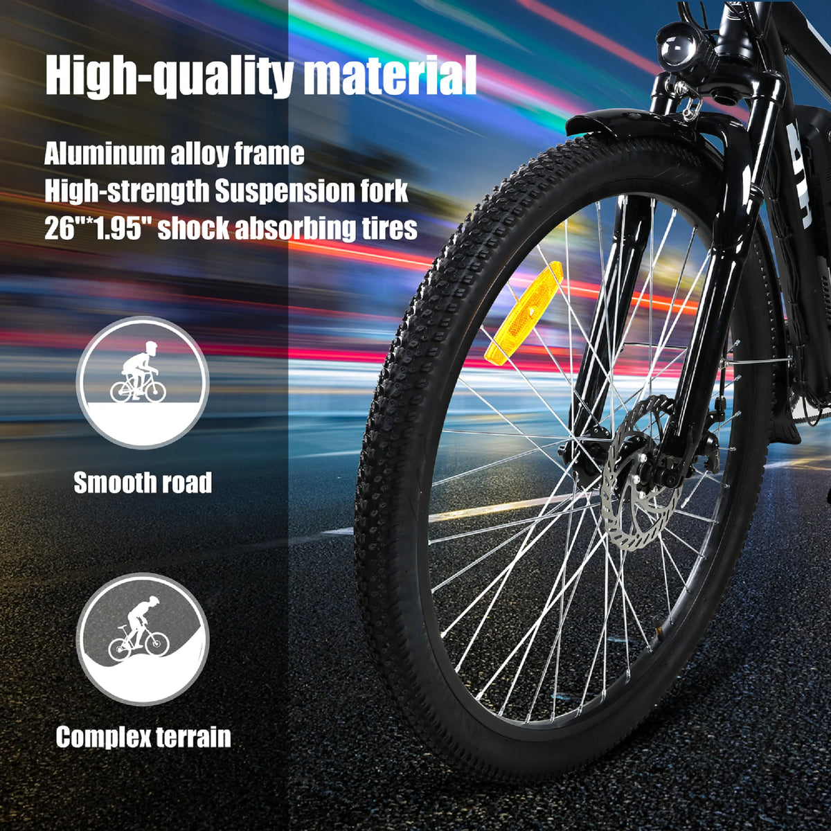 350W 21-Speed Electric Mountain Bike I729