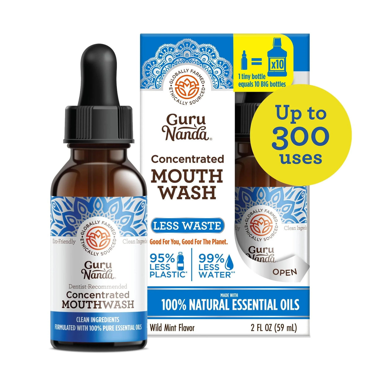 Wild Mint Mouthwash 2 fl. oz X5394