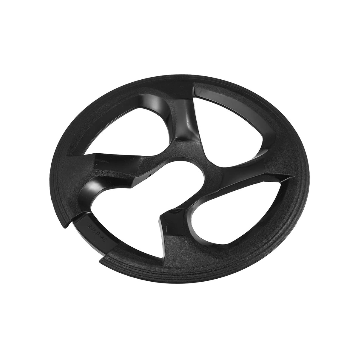 Black Bicycle Bike Chain Wheel Cover Protector W43657
