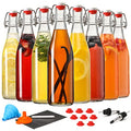 16 OZ Swing Top Glass Bottles, Set of 8 X45091