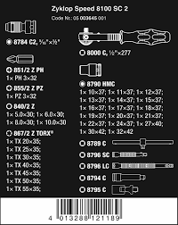 1/2x22 Drive Metric Ratchet Set K227537