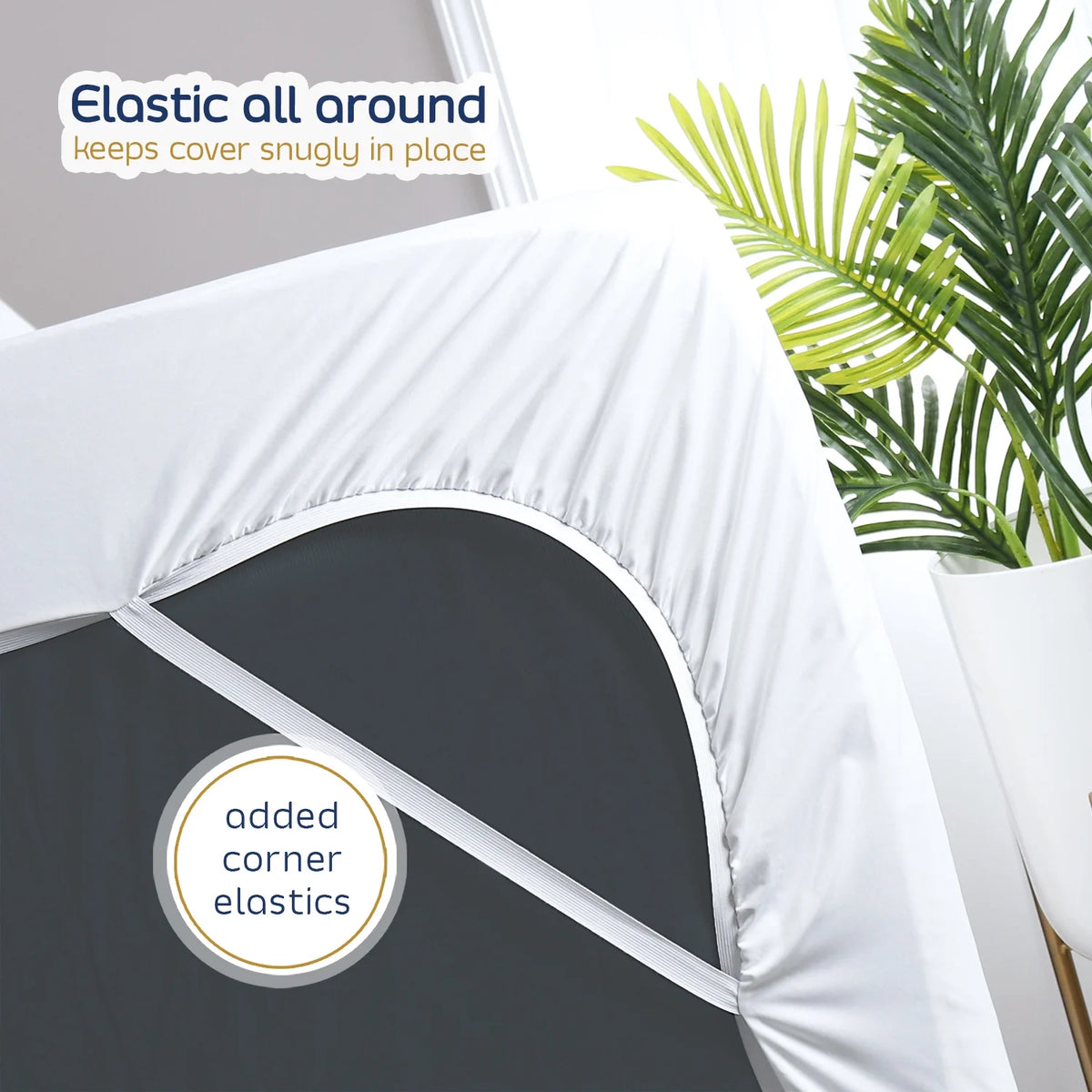 Cooling Waterproof Mattress Protector B9638