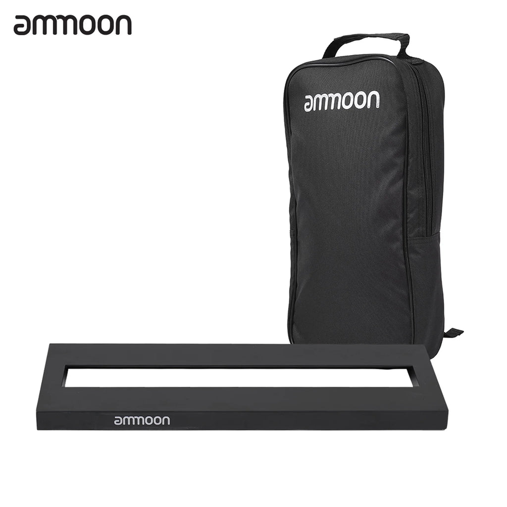 Mini Aluminum Alloy Guitar Pedal Board with Carrying Bag W4247