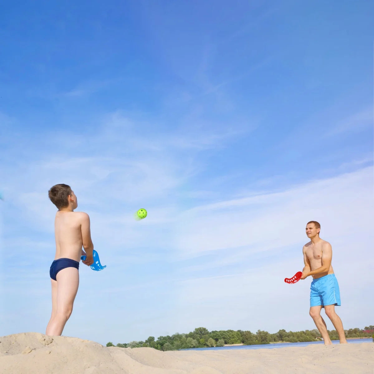 Scoop Toss & Catch Set Outdoor Sports Beach Game M159
