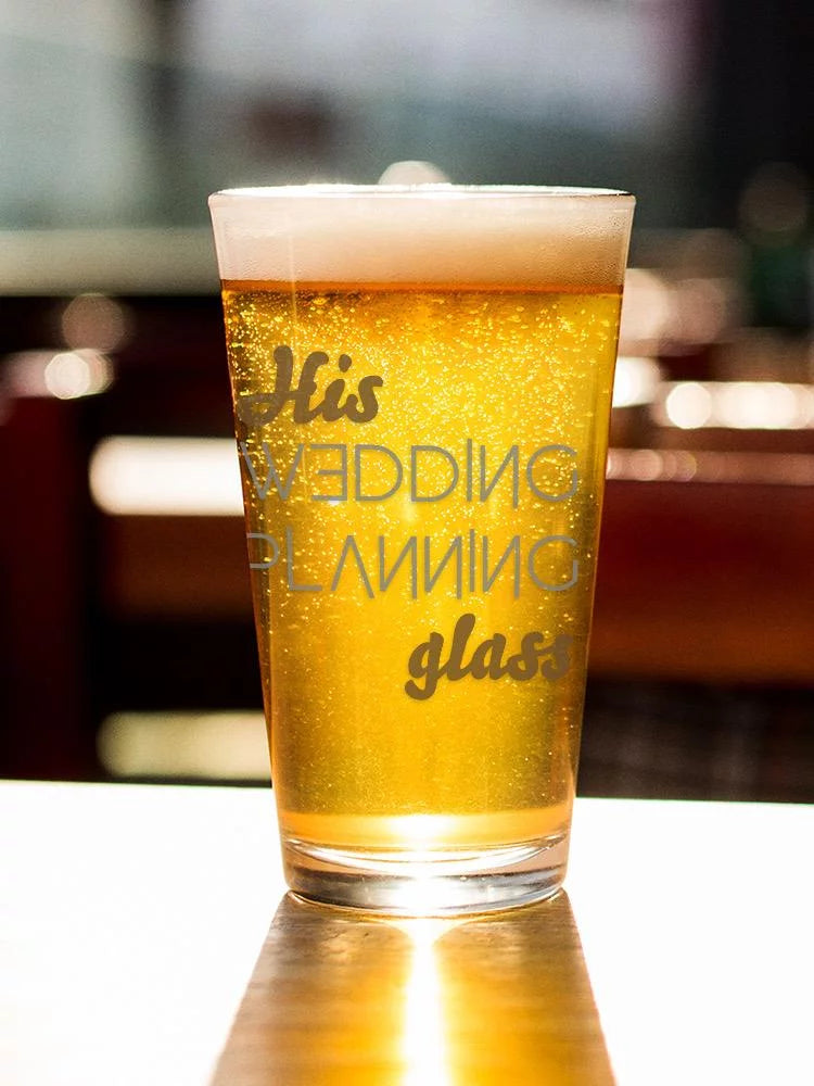 16 oz Transparent Glass Y1554