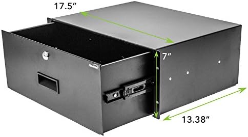 19 Inch Rack Mount 4U Locking Drawer B8447
