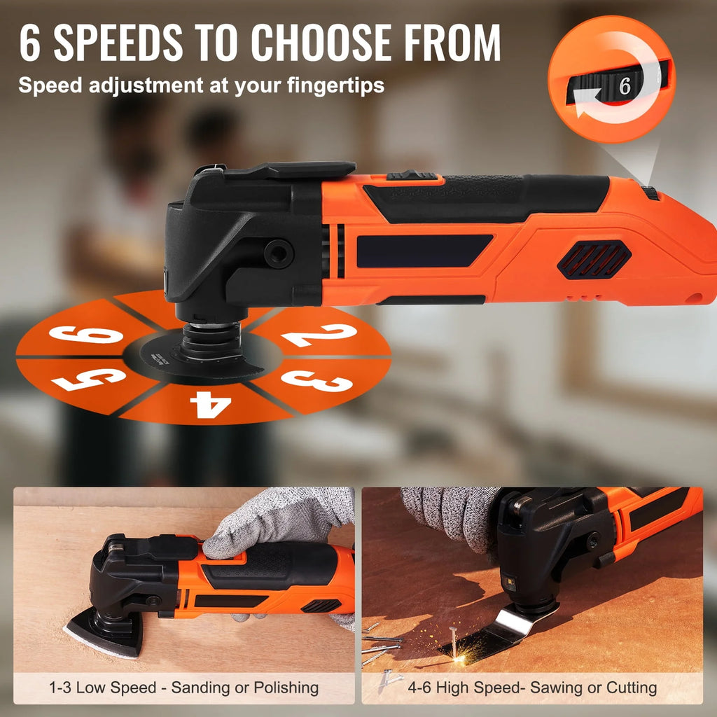 Oscillating Multi Tool 6 Variable Speeds L414213