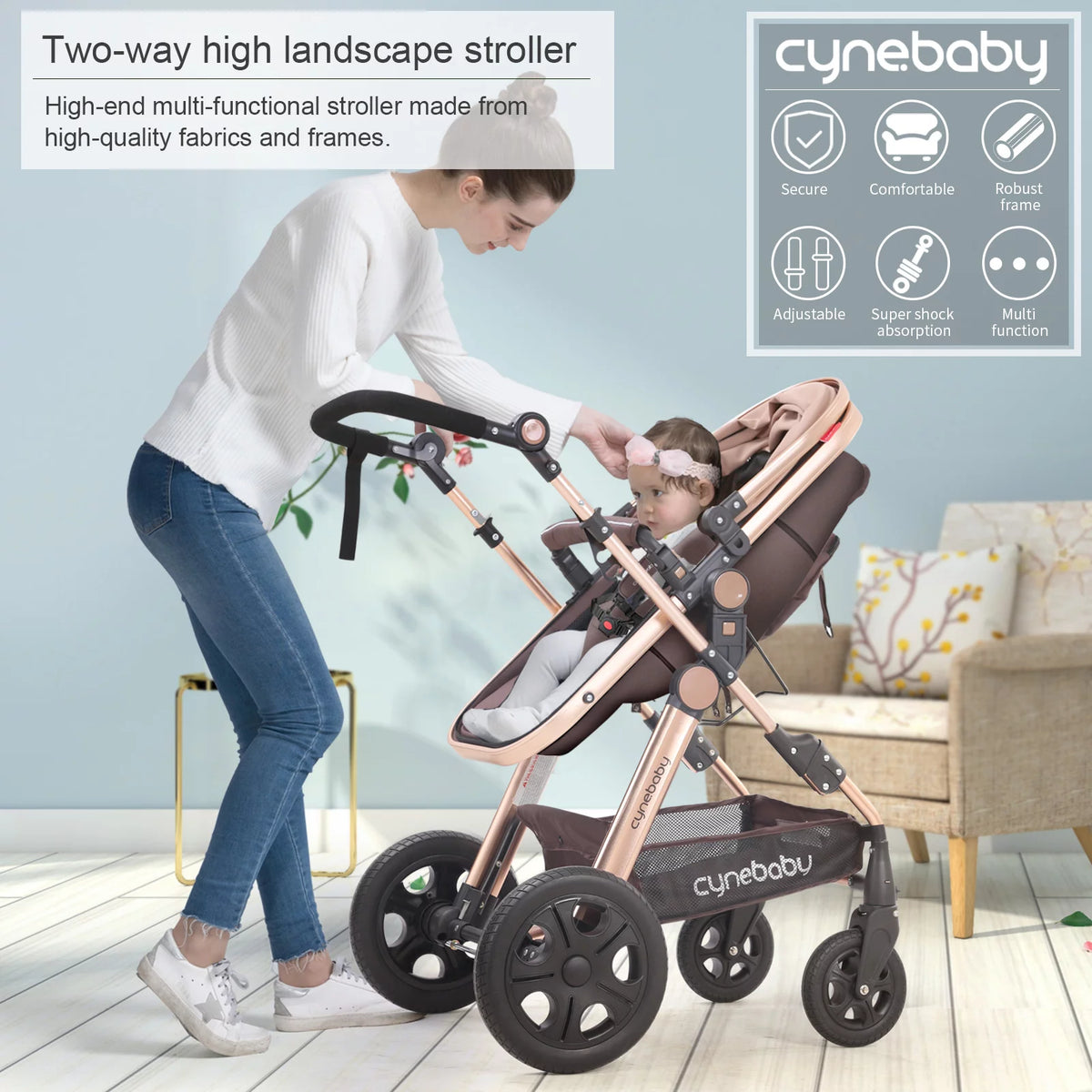 Newborn Infant Toddler Stroller B741092