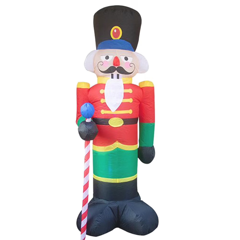 8 Ft Nutcracker Christmas Inflatable Yard Decoration J472572