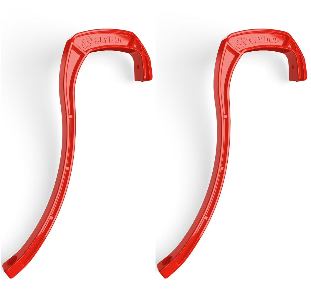 Lava Red Ski Loops (Pair) X648