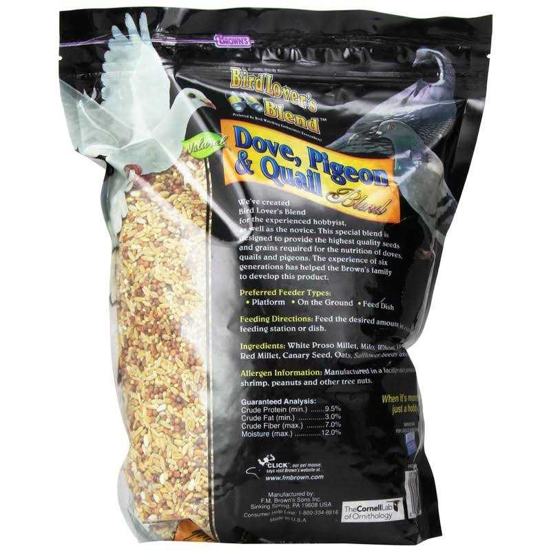 Dove Pigeon & Quail Food R90314