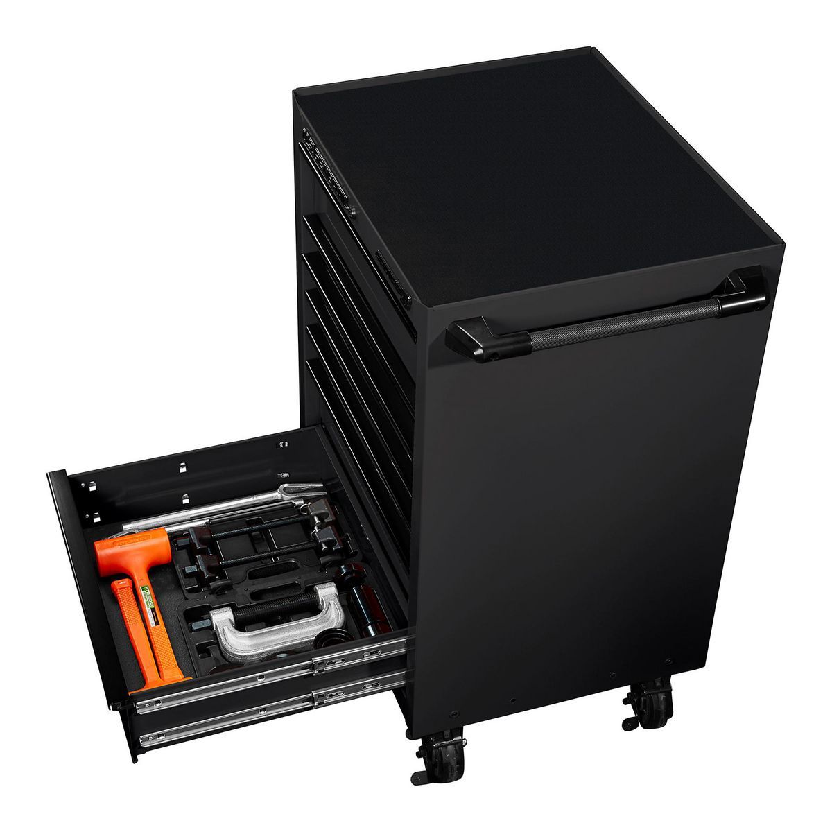 27 in. x 22 in. Black Roll Cab I7236