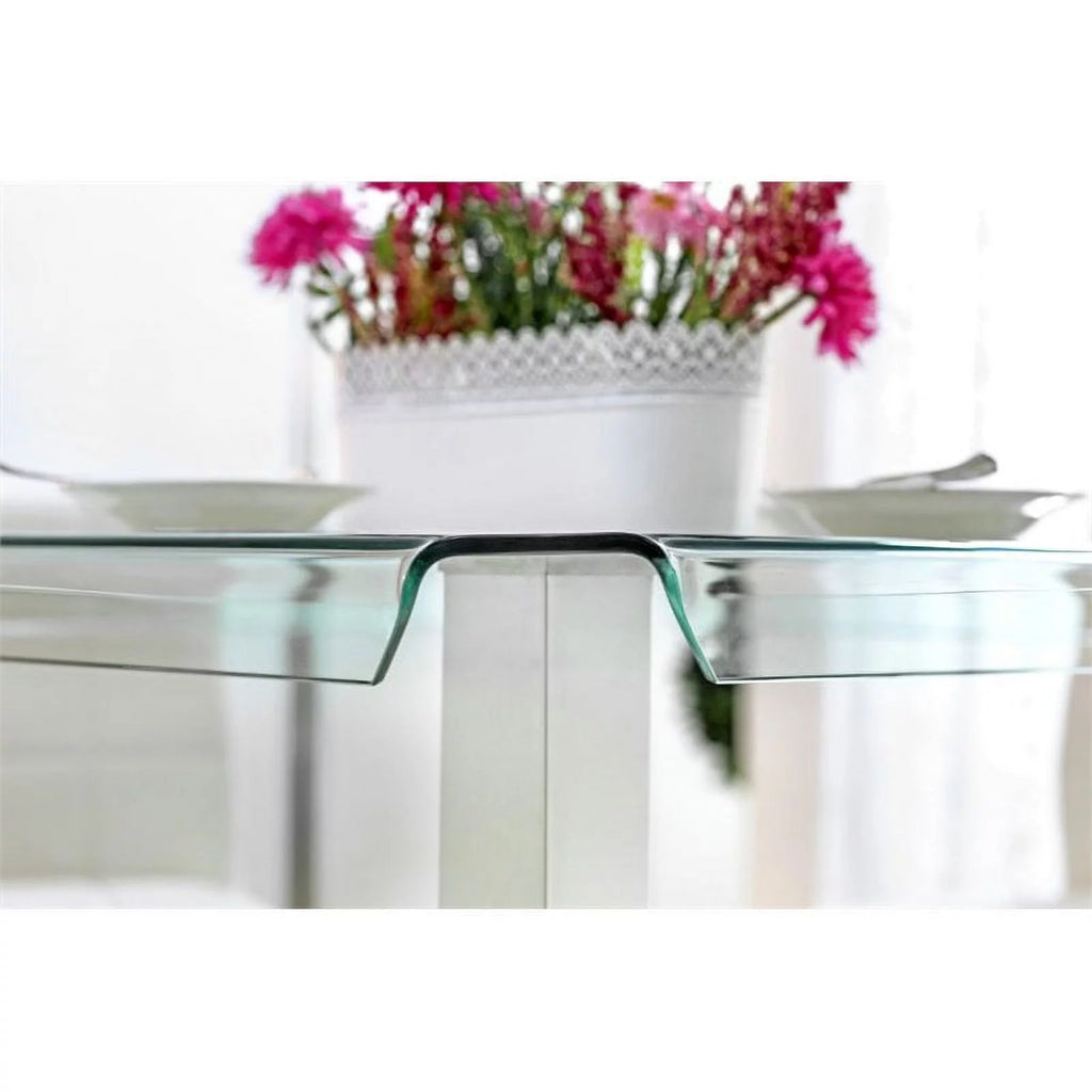 Glass Top Counter Height Dining Table J83763