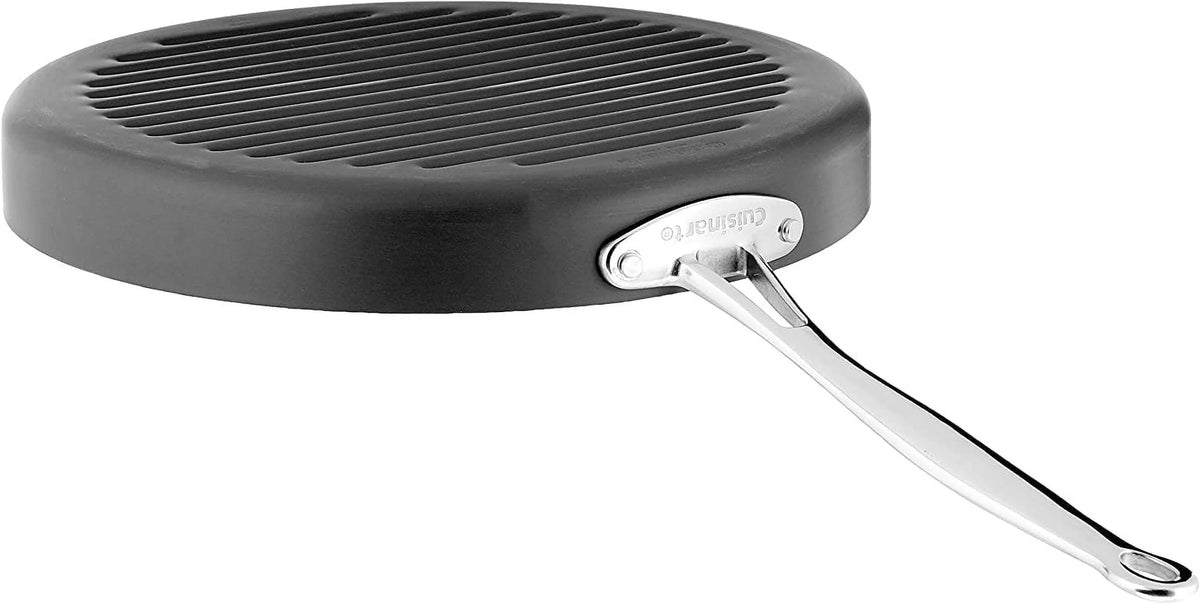 12-Inch Nonstick Hard-Anodized Round Grill Pan B86340