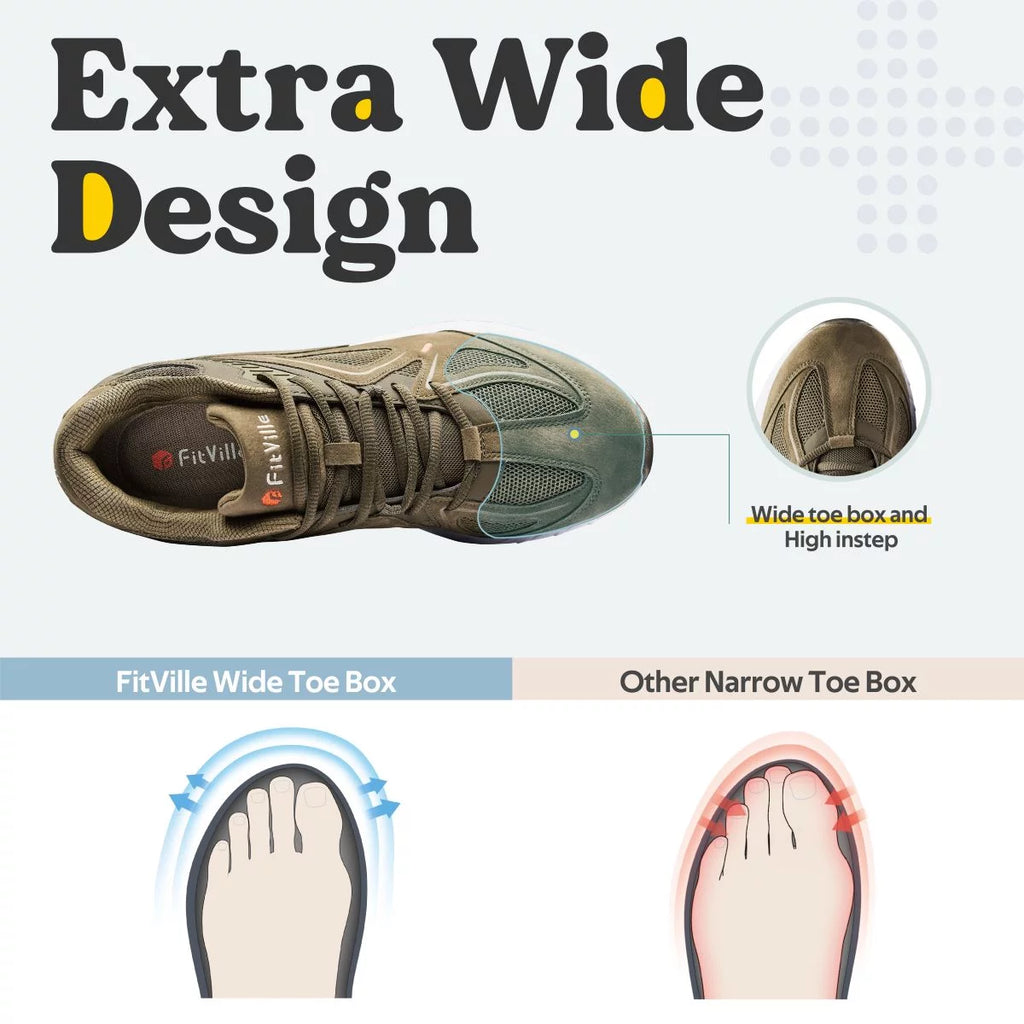 Extra Wide Walking Shoes Sneakers C564012