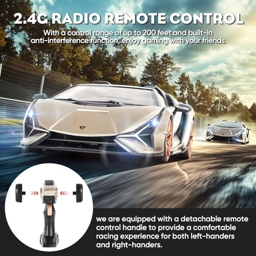 1:16 Scale Remote Control Car with LED Light W42766