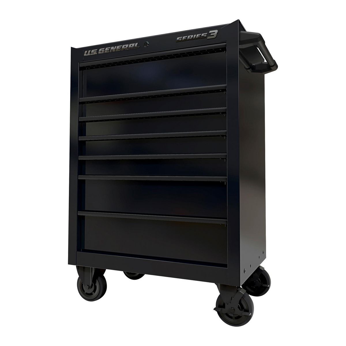 27 in. x 22 in. Black Roll Cab I7236