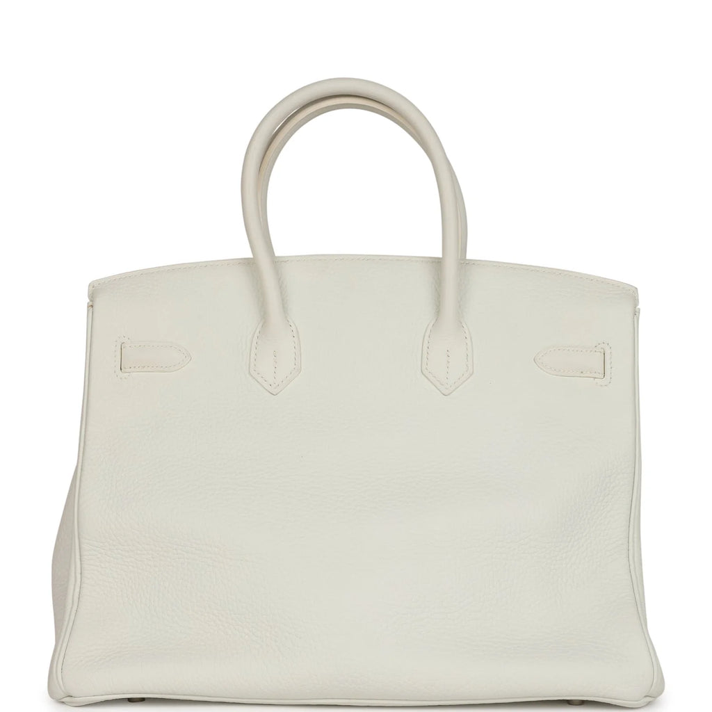 White Togo Leather Handbag D406386