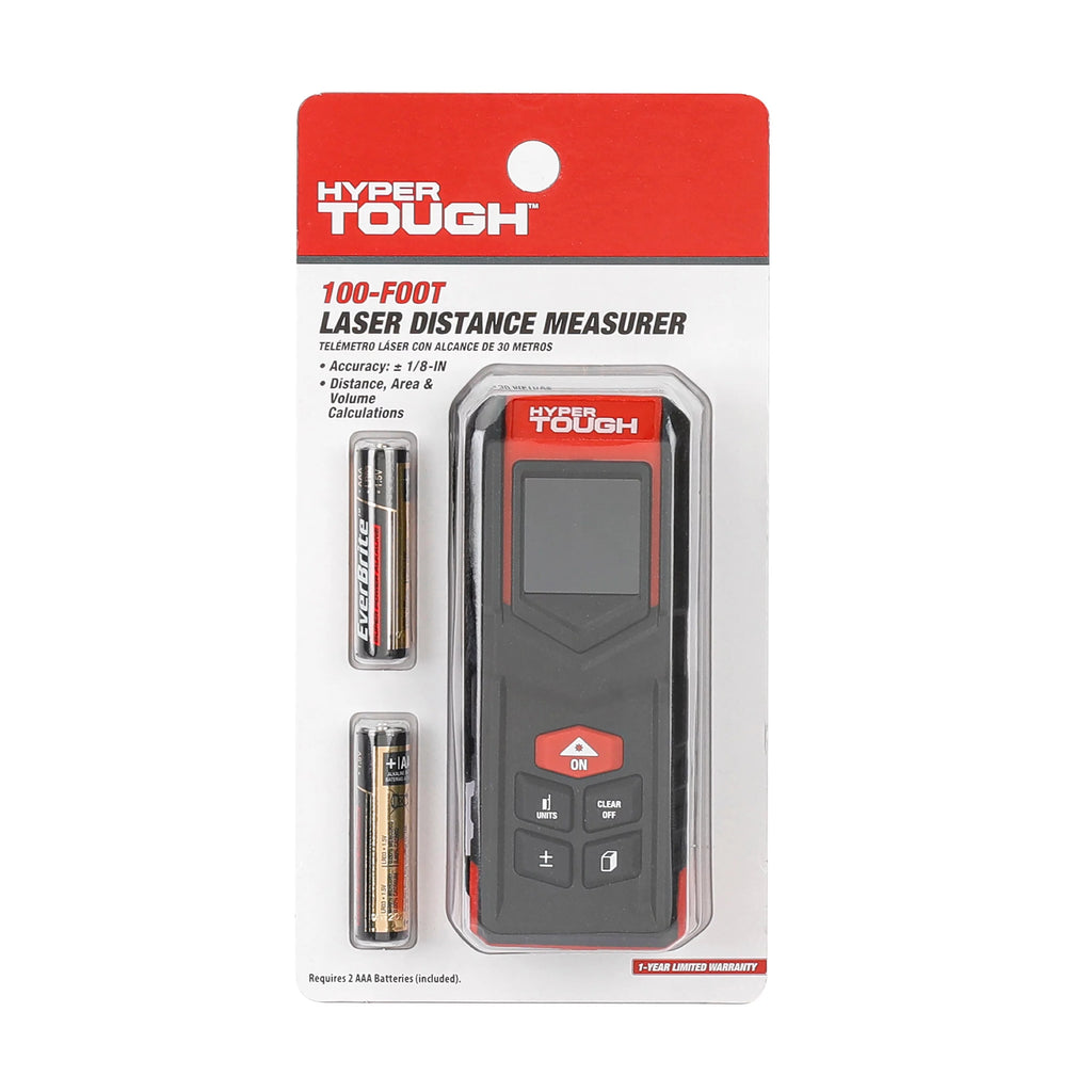 100-ft Laser Distance Measuring Tool A40786