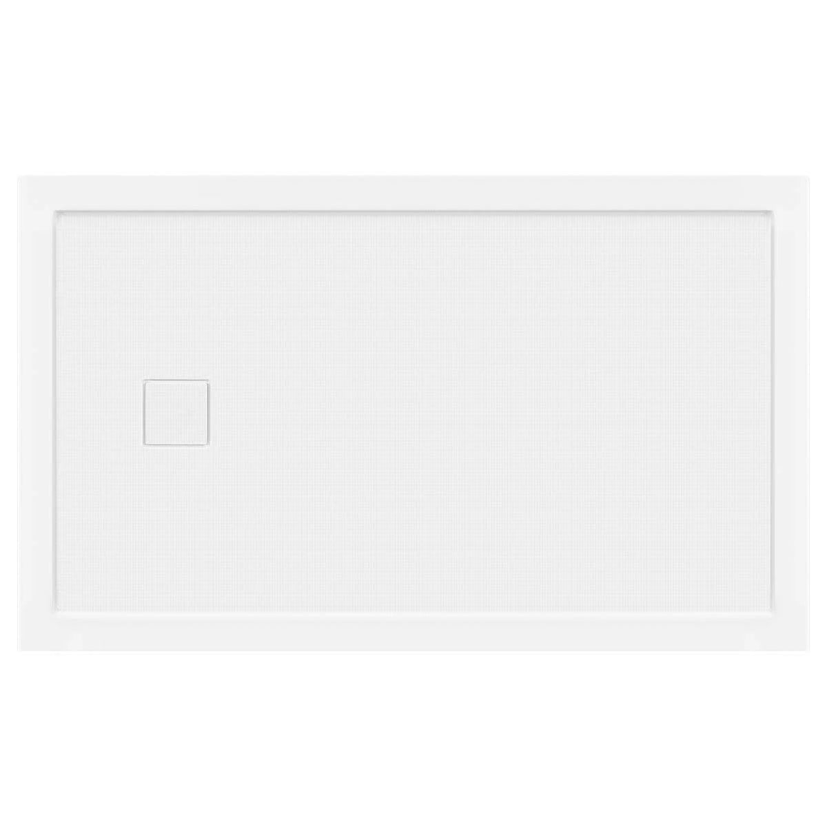 60 x 36 Left Double Threshold Shower Pan Base Wall Corner Left Drain B428