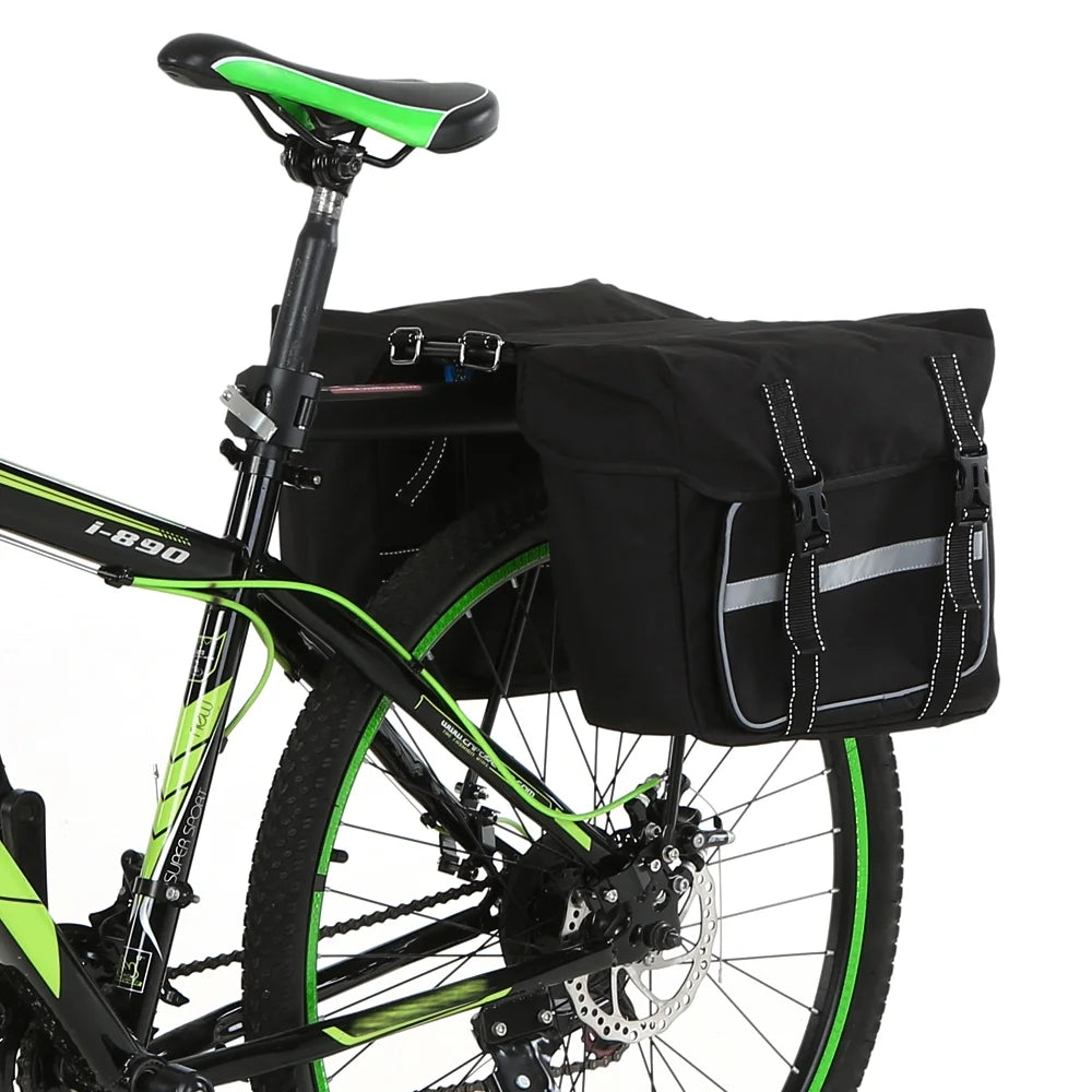 Bike Back Pannier Rear Seat Bag Cycling Rack Grocery Pannier Road Bike Storage Bag X80930