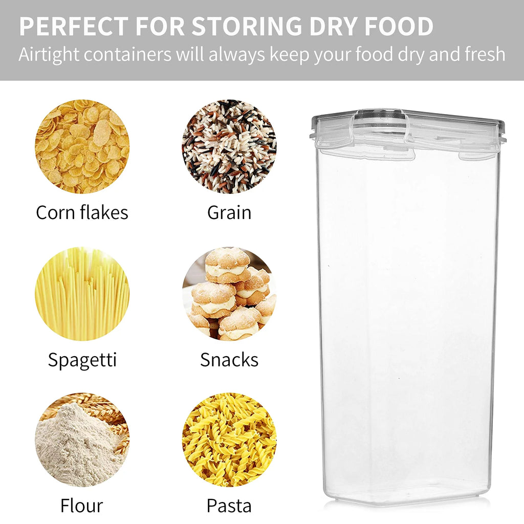 Airtight 4 PCS 2.8L BPA Free Food Storage Containers with Lids B236443