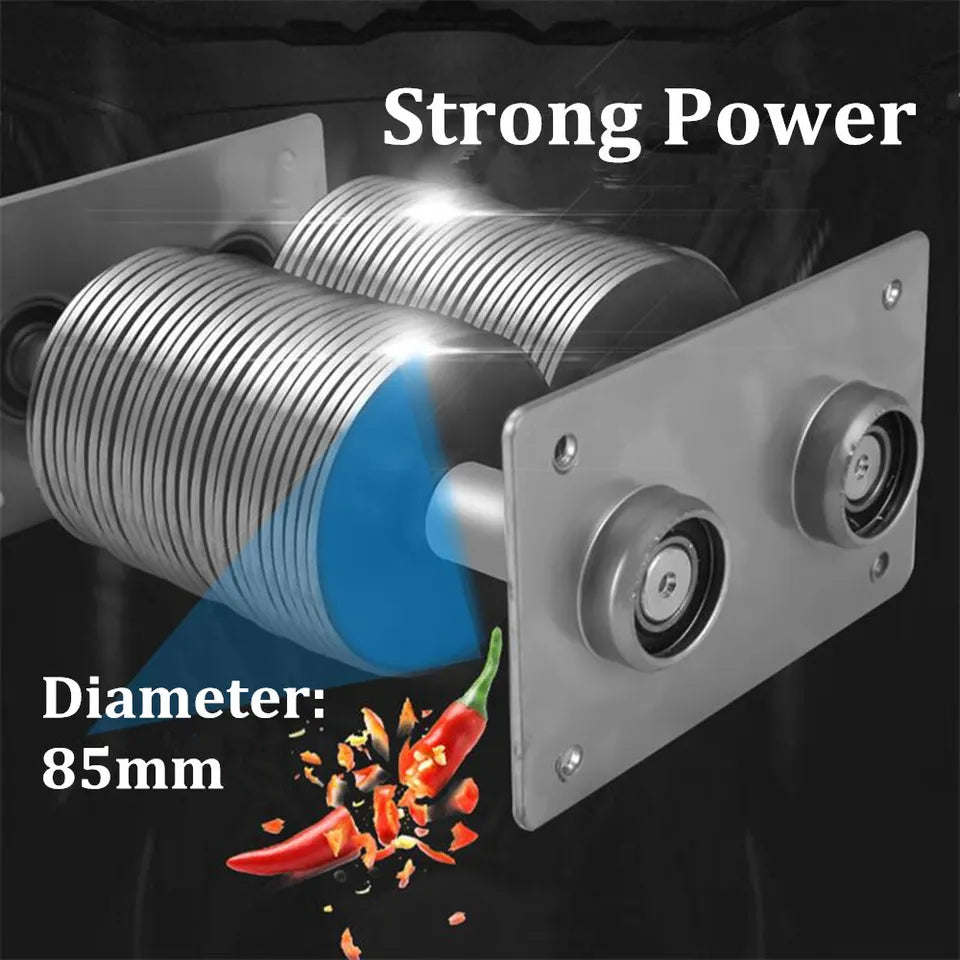 Commercial 2.5mm Electric Meat Cutter Stainless Steel V848235