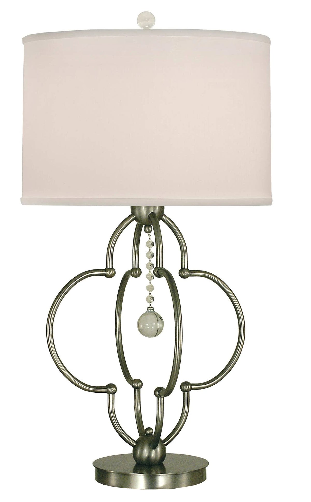 Brushed Nickel 1-Light Table Lamp S428