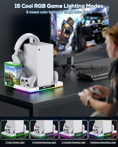Charging Station with Cooling Fan for Console & Controller R714007