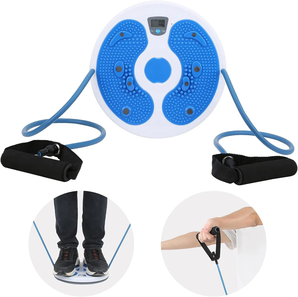 Waist Twisting Disc Board with Drawstring A782