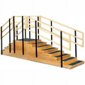 Two-Sided Convertible Training Stairs with Platform R251662