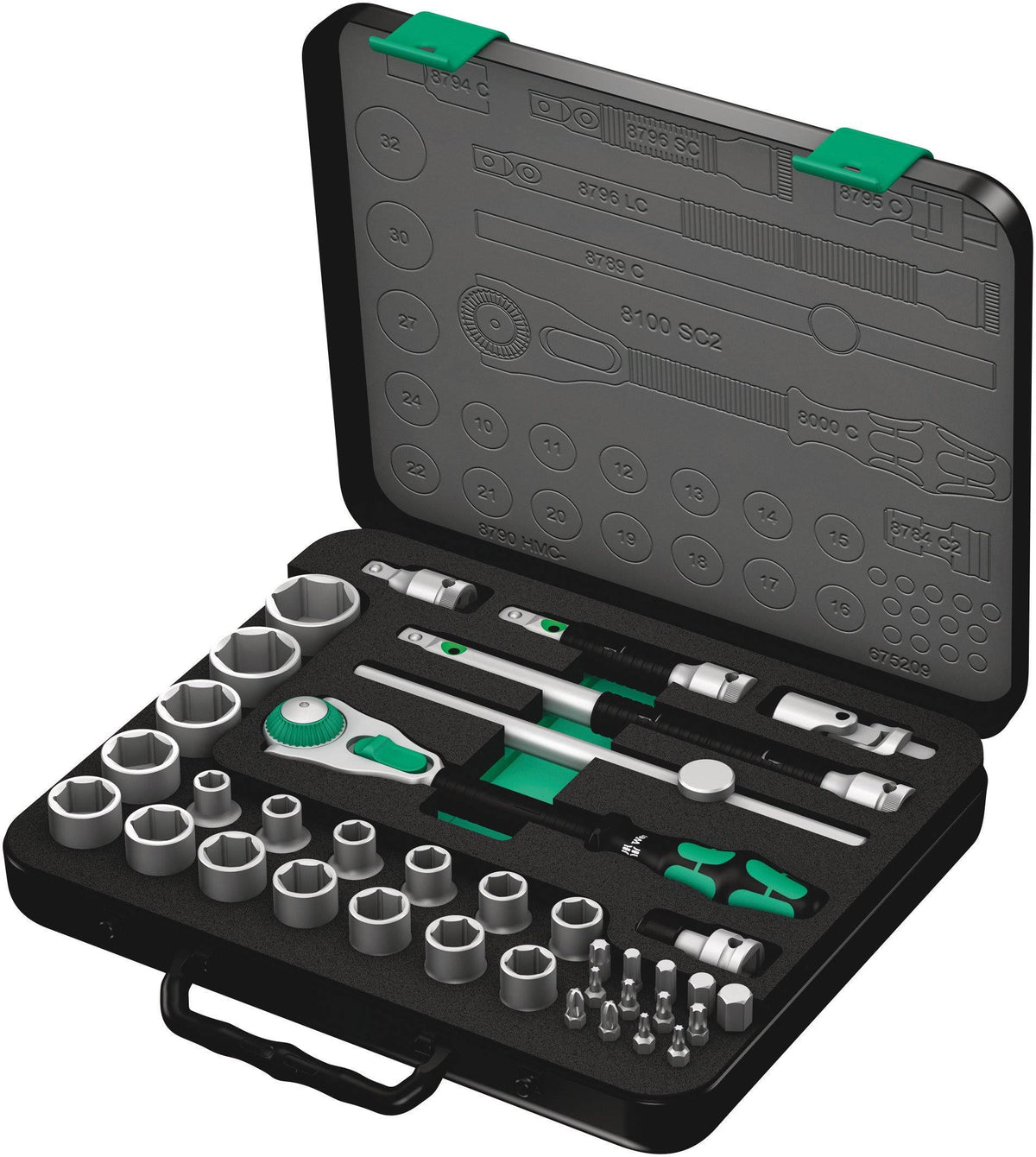 1/2x22 Drive Metric Ratchet Set K227537