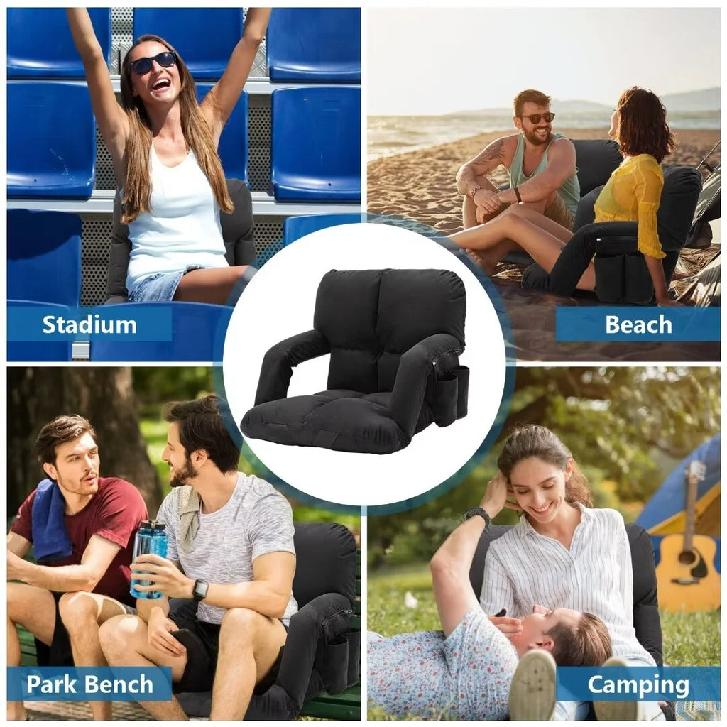 Heated Stadium Seats with Back Support T57910